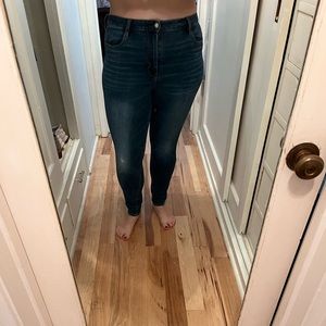 American Eagle Super High Rise Jegging 16R